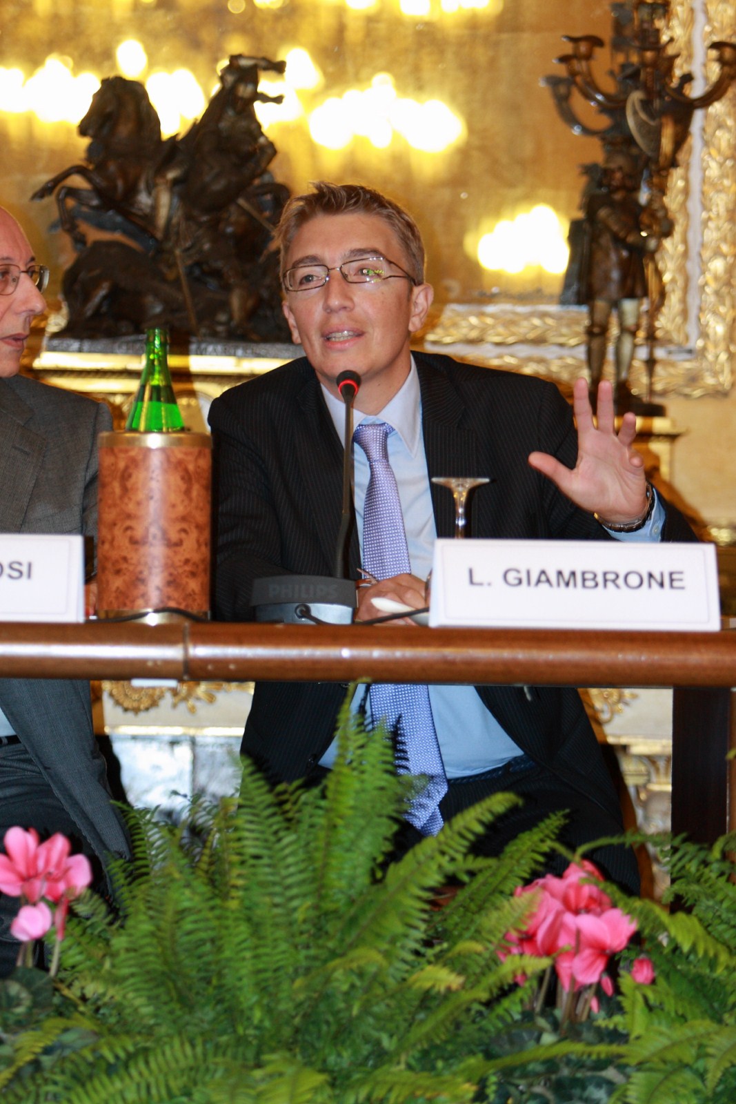 Il Presidente di Lega, Arch. Loris M. Giambrone